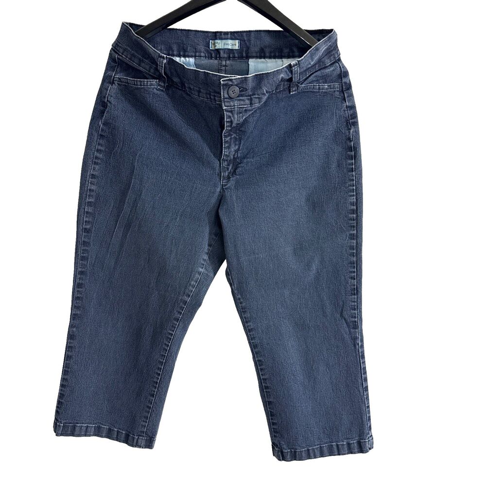 Lee Riders Easy Care Women's Denim Capri Jeans - 14